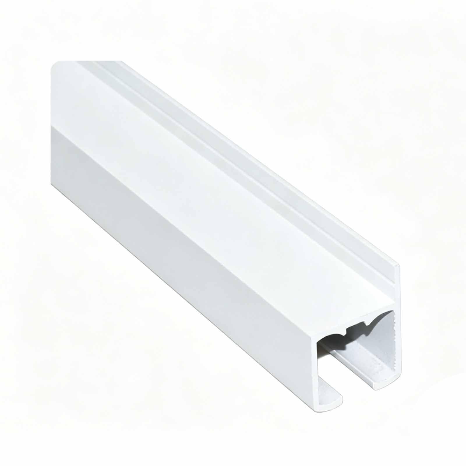 Hanging Track, Picture Rail Hanging System with Sliding Track and Cable Hooks, Modern Gallery Style Art Display System for Paintings(White,150cm)