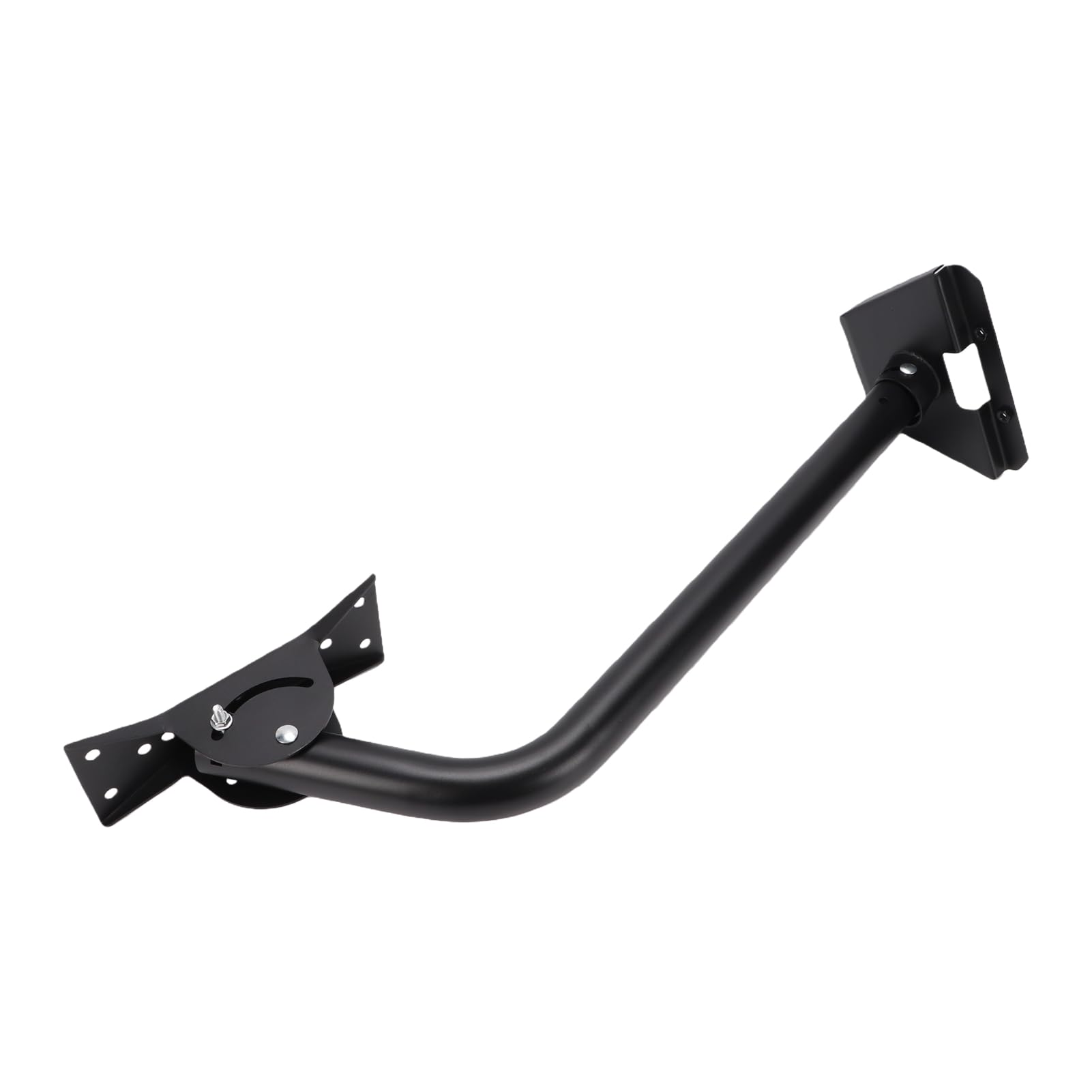 Generic Wytrzymały, Regulowany Uchwyt ścienny do Anteny Satelitarnej z Aluminiowym Adapterem do Standardowej Anteny 4 4X V3, Idealny Montażu na Dachu