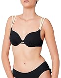 Triumph Damen Summer Glow WP 01 sd Bikini top, SCHWARZ, 46B