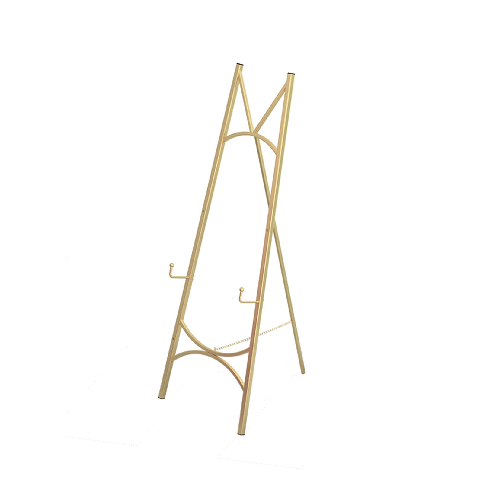 CWCQGH Artist Easels Metal Tripod Easel for Painting Stable Adjustable Drawing Display Stand for Adult Beginner or Professional Artist (Gold 120cm)