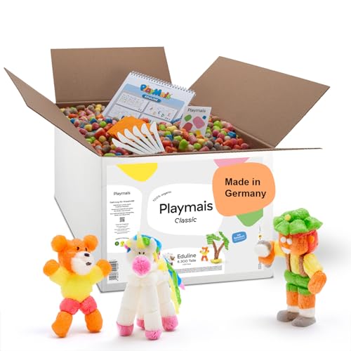 Playmais Eduline Large | 6300 Teile | Bastelset | natürliches Spielzeug |...