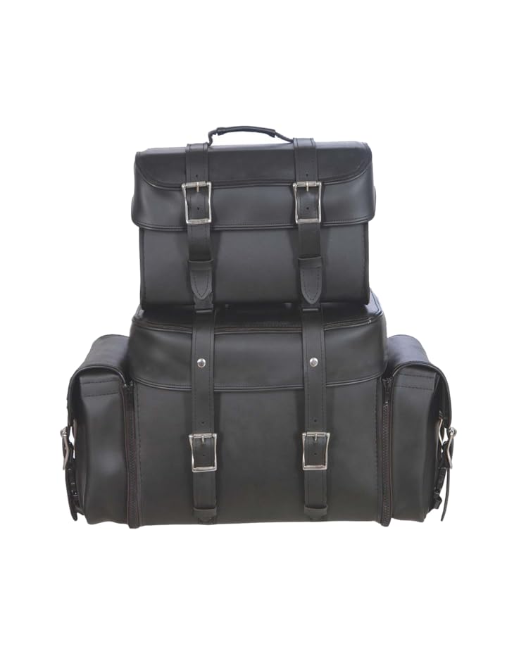 PVC Luggage Touring Bag Black - One Size