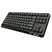 Produktbild FUHLEN G87S TKL Mechanische Gaming-Tastatur, 87 Tasten kabelgebundene Tastatur mit grün hinterleuchteten PBT-Tastenkappen, Cherry MX Blue-Schalter (Schwarz)