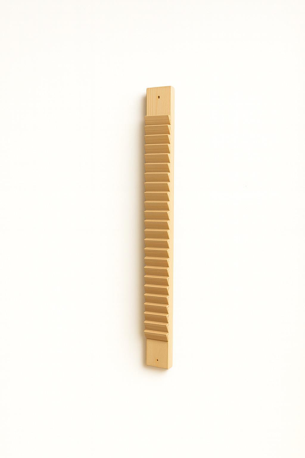 Escalera de Rehabilitación para Dedos y Mano de Madera (Finger Ladder) – Escalera de Fisioterapia para Pared – Ejercicios de Movilidad de Dedos, Muñeca y Hombro – Incluye Tornillos de Instalación