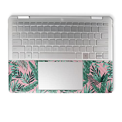 Image of MightySkins Carbon Fiber Skin Compatible with HP Spectre x360 14 inch (2022) Full Wrap Kit - Two Tone Tropical | Protective, Durable Textured Carbon Fiber Finish | Easy to Apply | Made in The USA