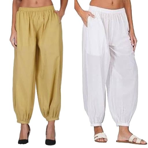 Cotton afgani Salwar Pants for Women Combo of 2-picture-51
