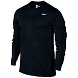 ナイキ DRI-FIT レジェンド 長袖 Tシャツ ブラック/ブラック 718838 010 L