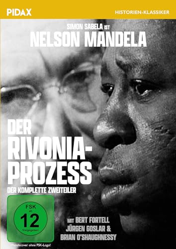 Der Rivonia-Prozeß / Fesselnder Zweiteiler über den historischen Prozess um Nelson Mandela (Pidax Historien-Klassiker)