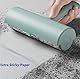 Tahbarshi Ersatzrollen Fusselrolle, Extra Klebrige Fusselroller Nachfüllpackung für tierische Haare, Katzenhaar, Hundehaar, Staub, Fussel, 16 cm Breit, 6 Rollen, 60 Blatt/Rolle
