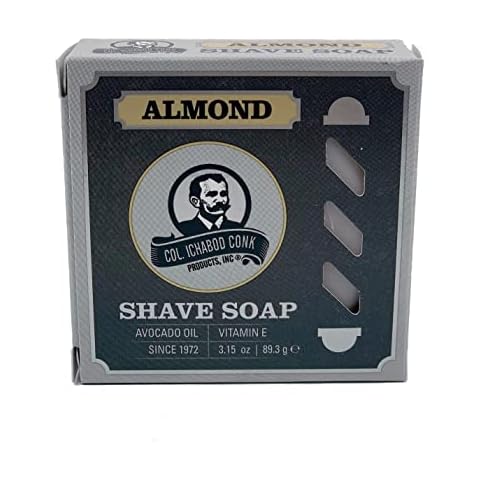 Col. Conk Almond Shaving Soap 3.75 Ounce Large Cover