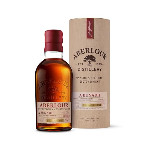 Aberlour A'bunadh Sherry Single Cask le compagnon idéal de vos soirées de dégustation