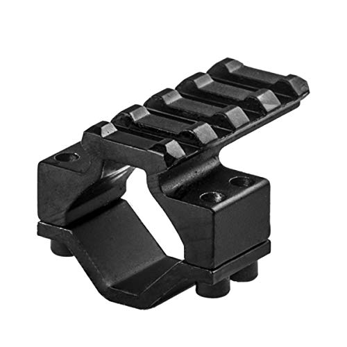 Lion Gears BridgeMount Tactical Shotgun Cantilever Barrel Mount w/ 4 Slots Picatinny Rails for 12ga Shotgun, 1.75" Long, BMR0425EX