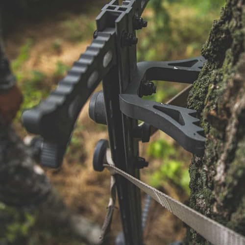 Hawk Helium 20" Lightweight Aluminum Non-Slip Treestand Hunting Climbing Sticks (1-Pack/4-Pack)