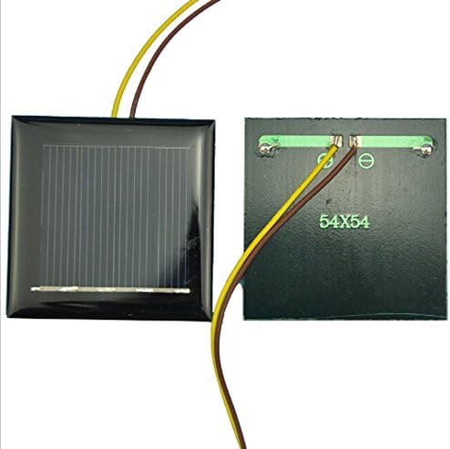 2.0V 130mA 54x54mm Micro Mini Power Solar Cells for Solar Panels - DIY Projects - Toys image 4