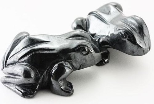 ヘマタイト　カエルの置物 Amazon.co.jp: パワーストーン 【ミニ彫り物】カエル 蛙 かえる