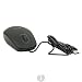 Genuine Dell 9RRC7 Black Optical USB Wired 3-Button Plug & Play Mouse With Scroll Wheel, Compatible Dell Part Numbers: 356WK, 5Y2RG, 11D3V, MS111-P, 330-9456