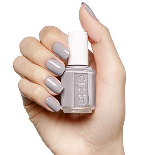 Essie Nagellack für farbintensive Fingernägel, Nr. 493 without a stitch, Grau, 13,5 ml – Bild 5