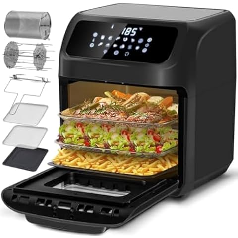 LLIVEKIT 12L Digital Air Fryer Oven Cover