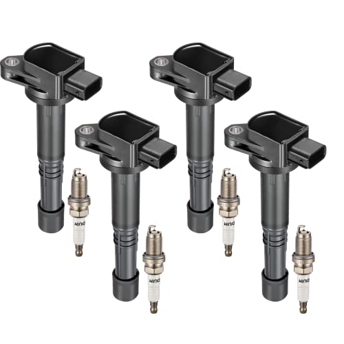 Image of BDFHYK Ignition Coil UF583 and Spark Plug 9807B-561BW for Honda Accord