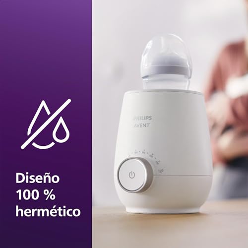 Miniatura 5 de Philips Avent Premium Calientabiberones rápido- Control de temperatura inteligente, calienta uniformemente sin puntos calientes, sistema al baño maría de calidad hospitalaria, SCF358/00
