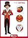 Smiffy's-Smiffys Deluxe Ringmaster Costume, color rosso, M-Age 7-9 años 51021M