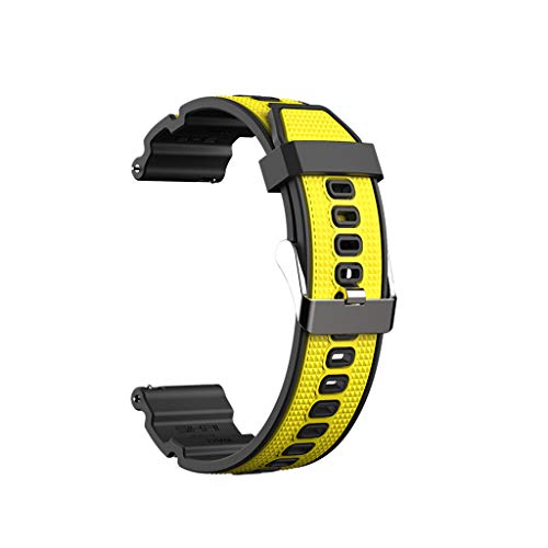 Double-Sided Color Silicone Wrist Band Straps for Watch Strap for Smart Watch Replaceable Watchband