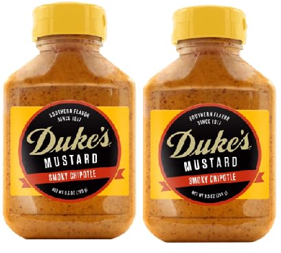 SMOKY CHIPOTLE MUSTARD (2 bottles, 9.5 oz. each)