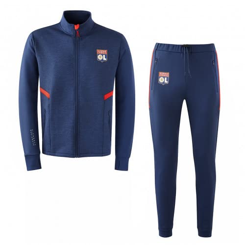 Olympique Lyonnais Survêtement TRAINING FAST Bleu Marine Homme
