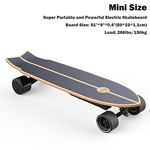Teamgee H20 Mini Elektro Skateboard 80cm, bis zu 35 km/h, 900W Nabenmotoren - 3