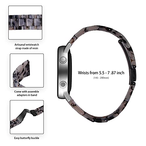 Correa de resina 22mm para smart watch AGPTEK LW11 miniatura 5