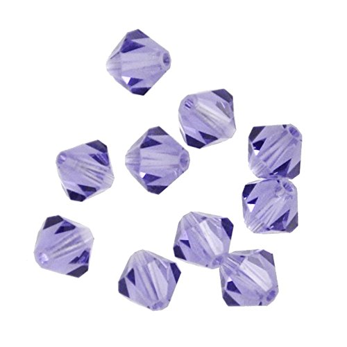 手芸のいとや ビーズ スワロフスキービーズ ソロバン 5mm タンザナイト サイズ-約5mm 60粒入り