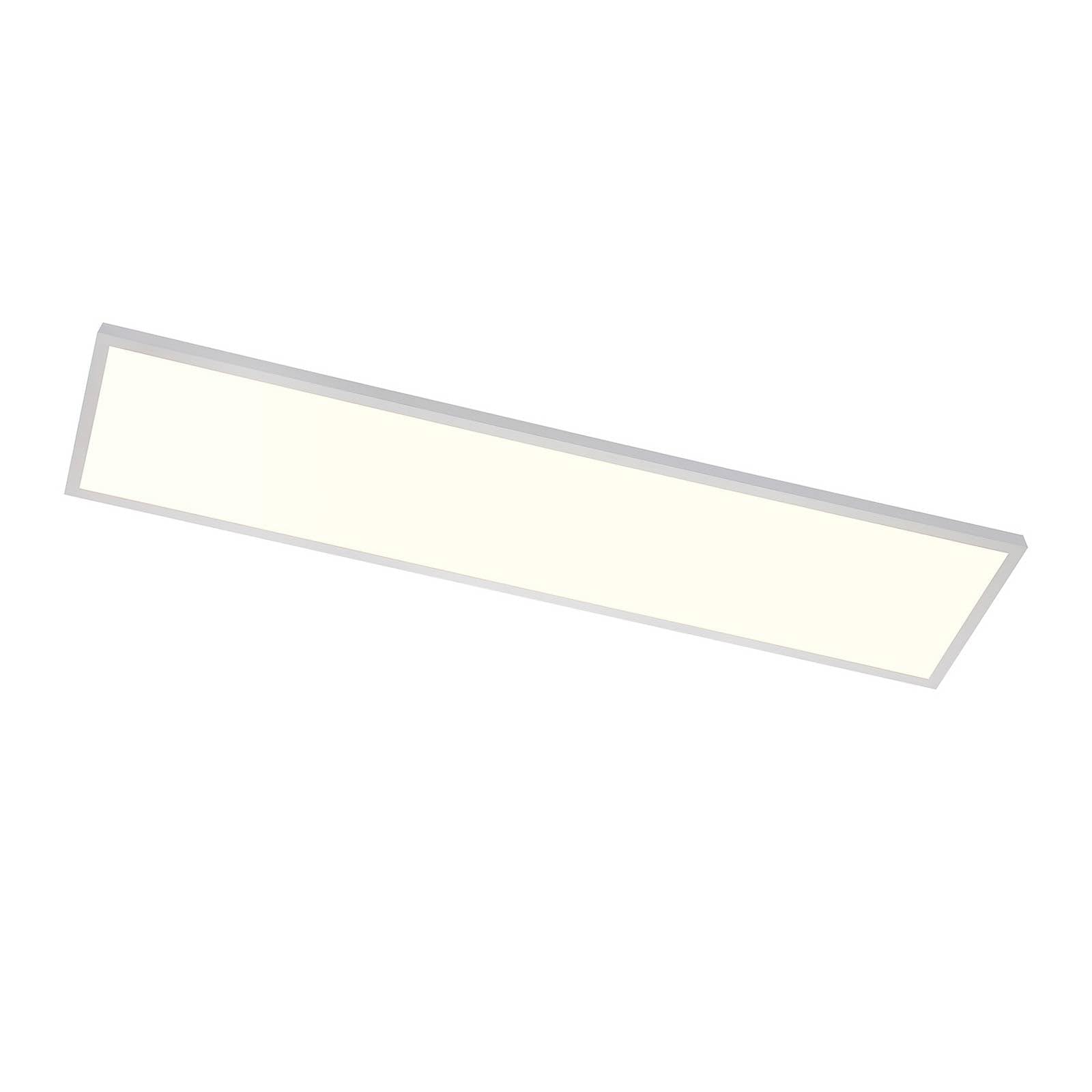 Arcchio LED Panel Lysander dimmbar mit Leselampe in Weiß aus Aluminium (1 flammig,) - Bürolampe Deckenlampe Deckenleuchte Lampe Arbeitszimmerleuchte