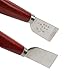 Leather Knife, CJRSLRB Skiving Knife with Wooden Handle, Leather Edging Knife Leather Working Knife Leather Cutting Tools for DIY Leathercraft Cutting
