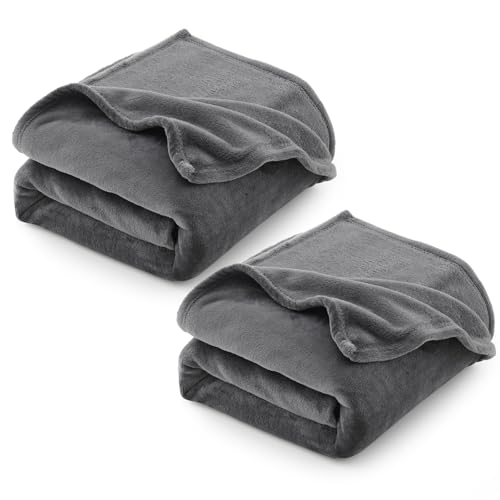 CozyLux Kuscheldecke Flauschig 2er Set Decke Sofa 150x200 cm für 4 Jahreszeiten - Weich/Warm/Leicht Sofadecke Wohndecke Couchdecke für...