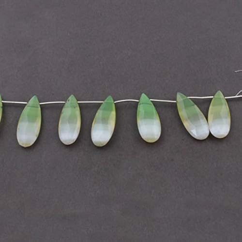 Chrysoprase briolette grande taille pour remplacer les gemmes ternes - 2