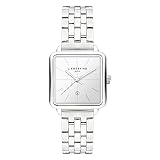 Liebeskind Berlin Damen Analog Quarz Uhr mit Edelstahl Armband LT-0375-MQ, Silber