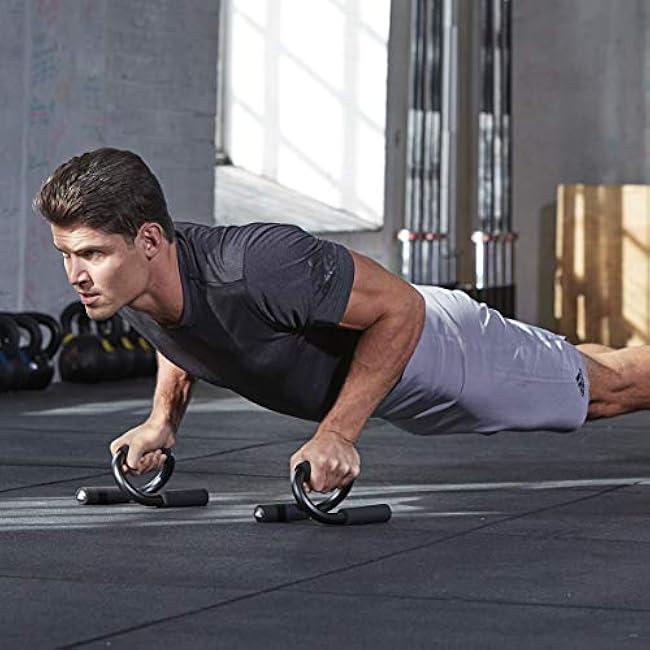 Adidas ADAC-12231 BLK Push Up Bar Strength Training