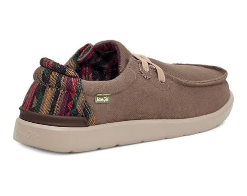 Sanuk Mens Shaka Lite 2 Loafers | Mens Shoes | Slip On Shoes for Men | Men's Slip-on Loafers | Removable Comfort Footbed4