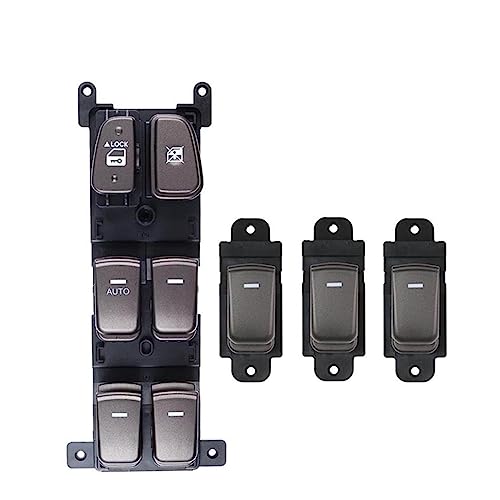 Interrupteur de vitre robuste bouton principal 93570-3K600 ajustement précis