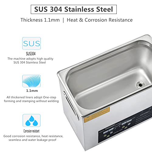 Kaimashi KMS-QXJA-30A Ultrasonic Cleaner 6.5L thumb #6