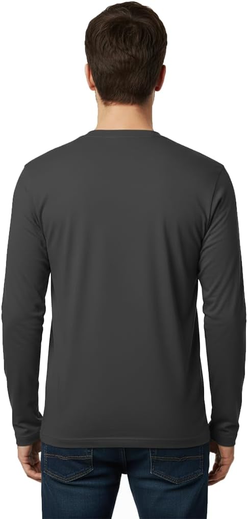 Men’s Softstyle Long Sleeve T-Shirt – 100% Ring-Spun Cotton, Lightweight, 4.5 oz, S-3XL - Image 4