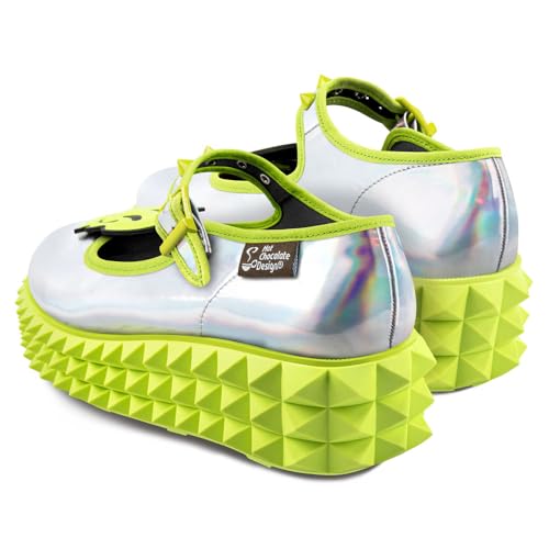 Image of Hot Chocolate Design Whimsical Women's Platform Mary Jane Shoes