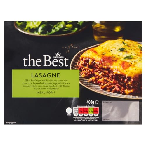 Morrisons The Best Beef Lasagne with Pancetta 400g