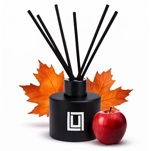Lulu Candles Reed Diffuser Set Apple Maple Bourbon miniatura 1