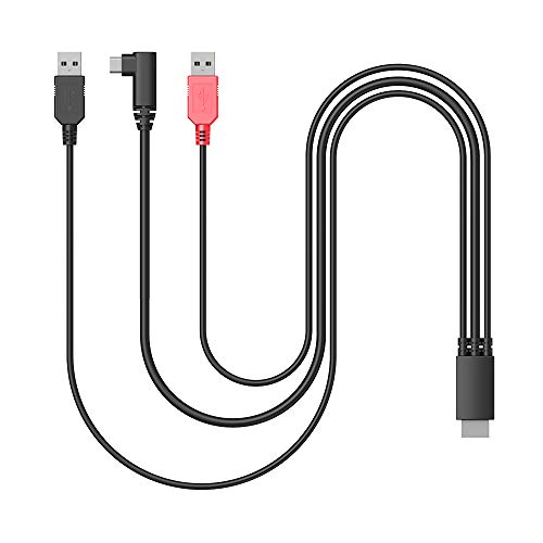 XP-Pen AC97 Cable 3 en 1 USB-C a USB-A/HDMI/USB-A Tableta gráfica Innovator 16, Artist Pro Gen2 Serie