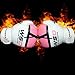 Luwint Youth Boxing Gloves, Heavy Training Sparring Boxing Gloves for Kids 10-12 Years and Teens, Beginner Punching Bag Gloves for Kickboxing Fighting MMA Muay Thai (Pink, 8oz)