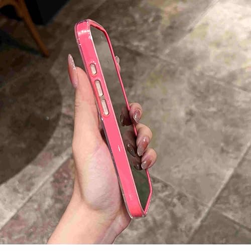 Coque silicone iPhone 12 Pro bleu transparent antichoc - 3