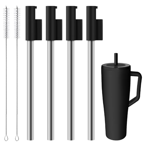 Roliwils 4 Pack Replacement Straws for Brumate Tumblers