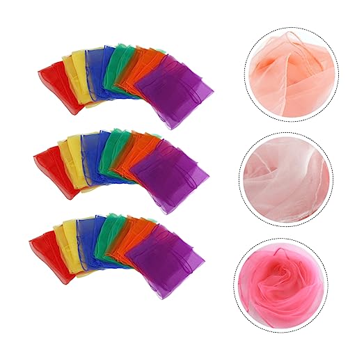 18pcs Dance Scarves for Performance Lightweight and Easy to Clean Random Colors for Juggling and Dance Props for Boys and Girls Activities and Shows4