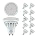 Produktbild Aiwode 5W Dimmbar GU10 LED Lampe,Warmweiß 2700K,Ersetz 50W,500LM RA85 120°Abstrahlwinke,10er Pack.